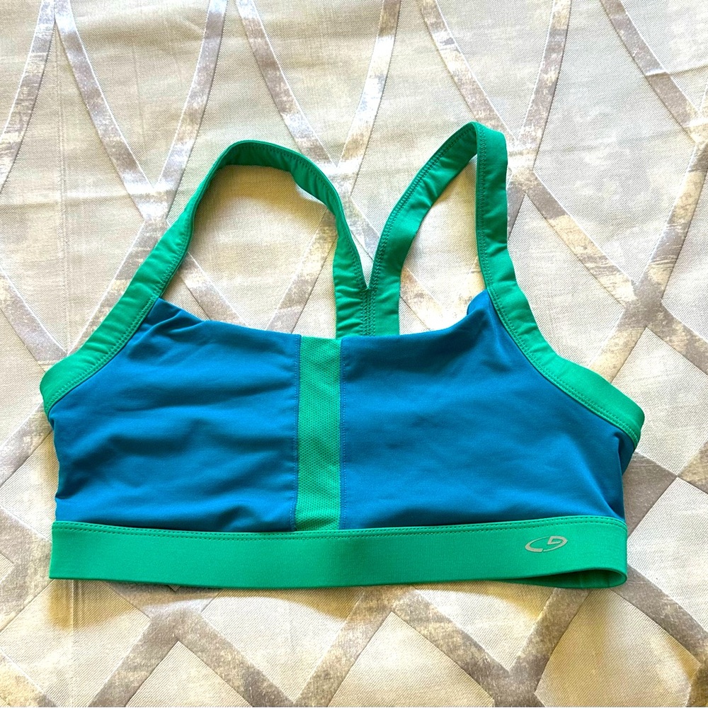Turquoise Blue champion sports bra M